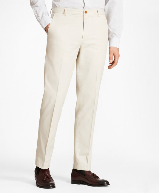 Brooks Brothers Men Milano Fit Piece-Dyed Supima® Cotton Stretch Chinos