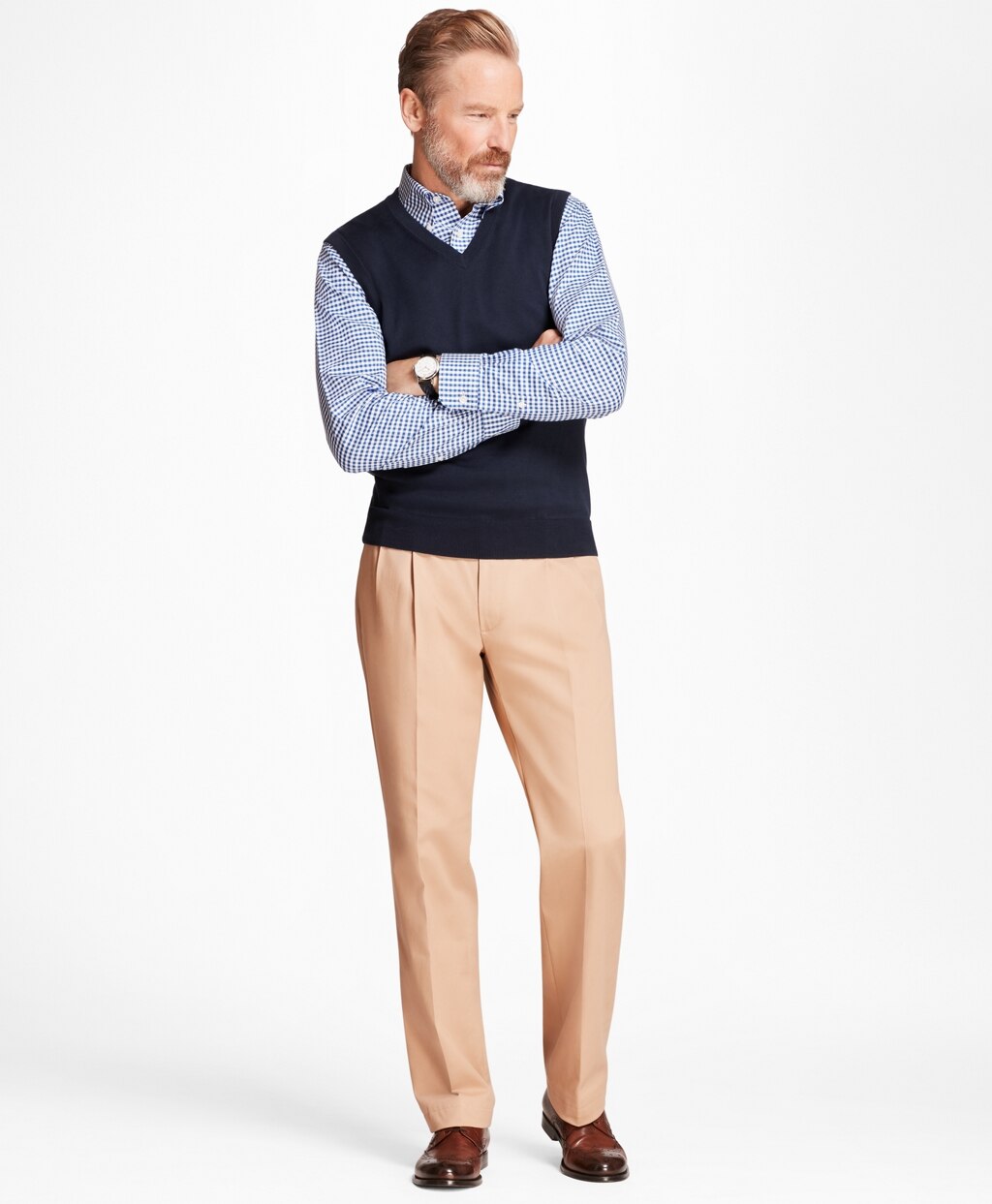 Brooks Brothers Men Elliot Fit Stretch Advantage Chino® Pants