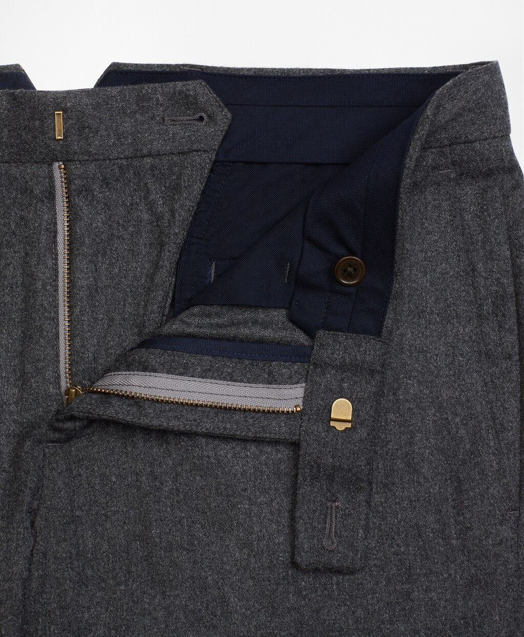 Brooks Brothers Men Soho Fit Washable Wool Pants
