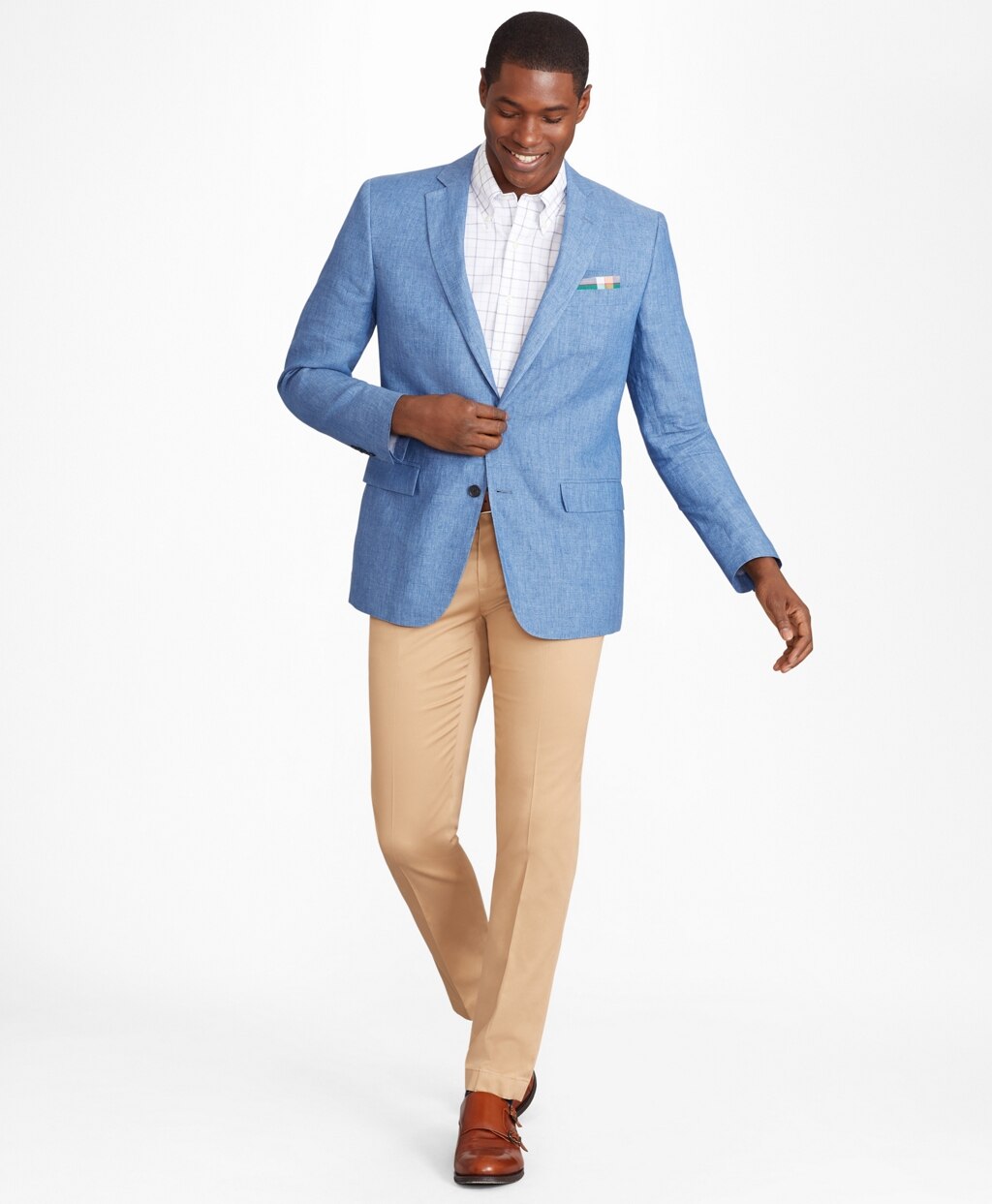 Brooks Brothers Men Soho Fit Lightweight Stretch Advantage Chino® Pants