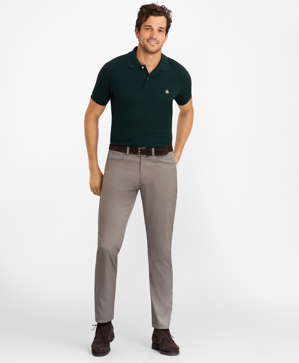 Brooks Brothers Men Five-Pocket Tech Pants