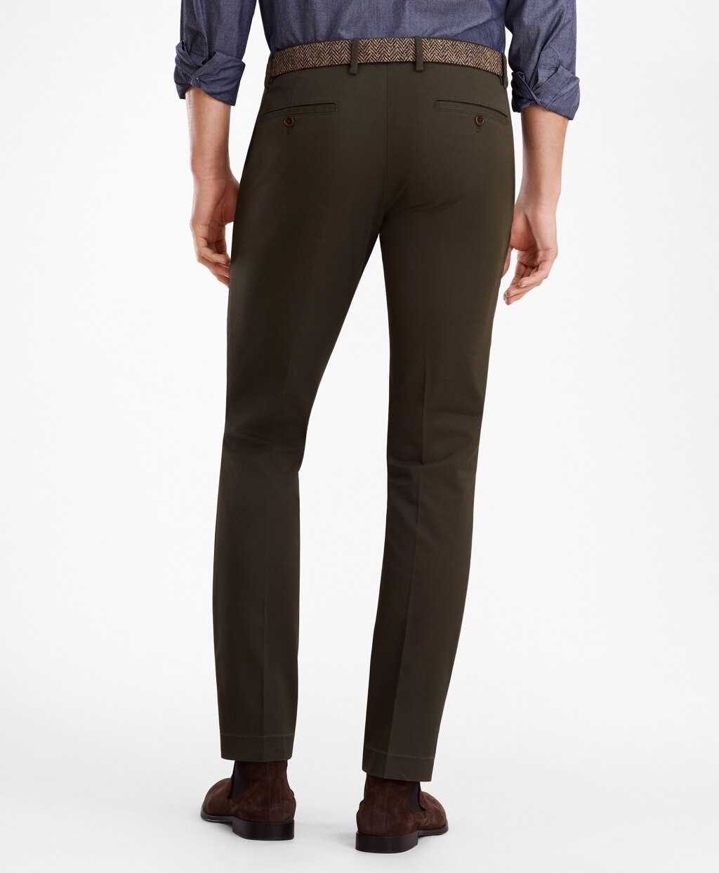 Brooks Brothers Men Soho Fit Supima® Cotton Stretch Chinos