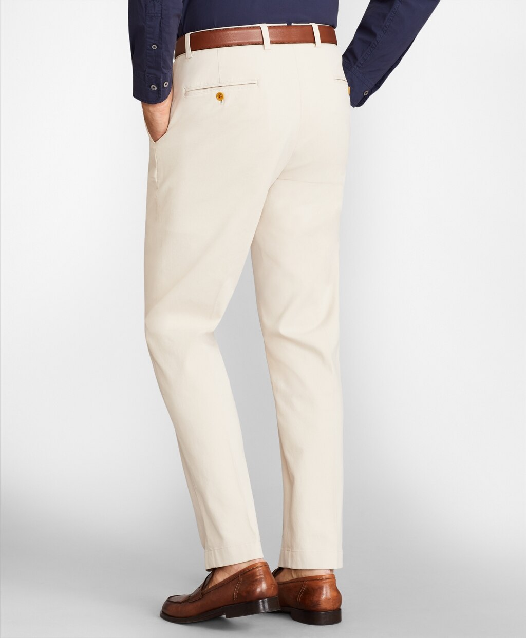 Brooks Brothers Men Clark Fit Twill Chino Pants