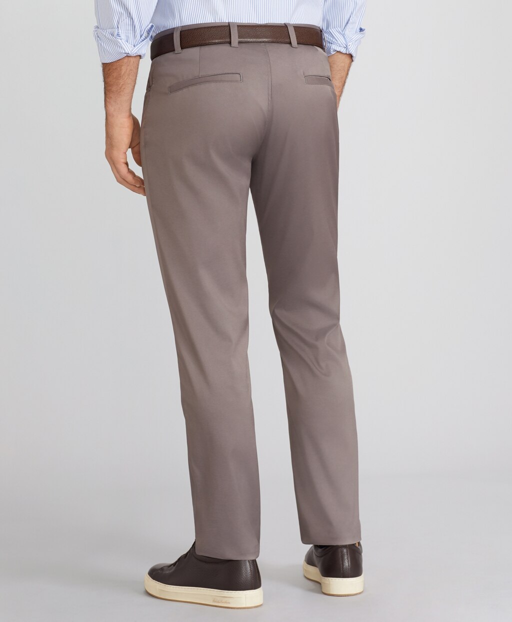 Brooks Brothers Men Slim-Fit Five-Pocket Tech Pants