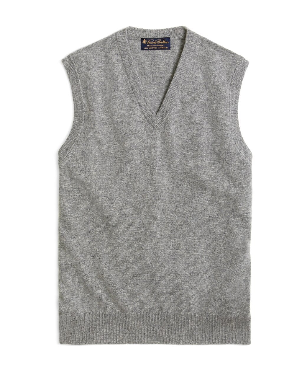 Brooks Brothers Men Cashmere Sweater Vest-Basic Colors