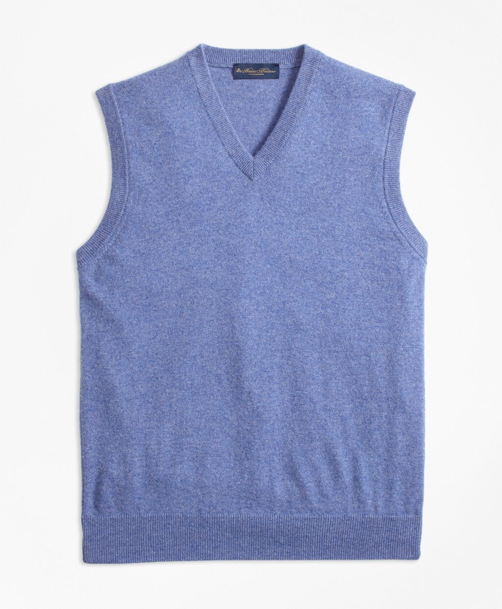 Brooks Brothers Men V-Neck Cashmere Sweater Vest