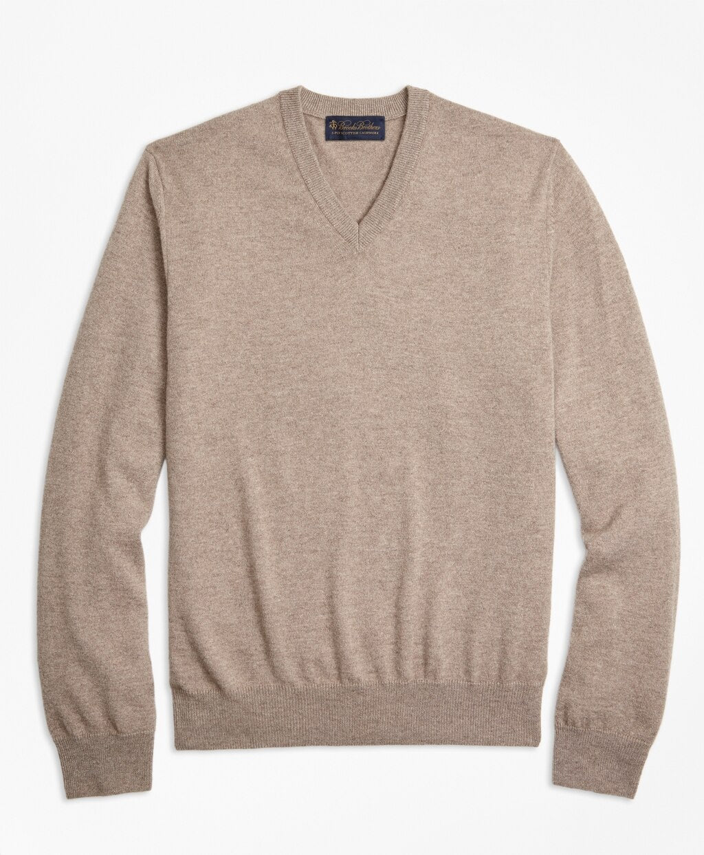Brooks Brothers Men V-Neck Cashmere Sweater