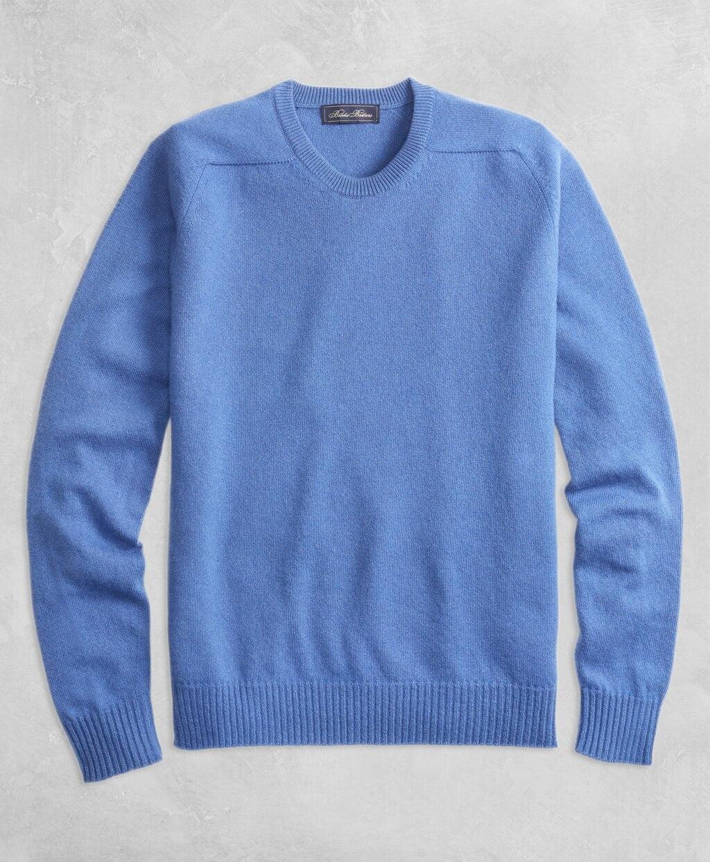 Brooks Brothers Men Golden Fleece® 3-D Knit Cashmere Crewneck Sweater