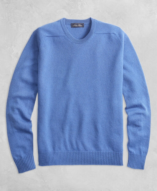 Brooks Brothers Men Golden Fleece® 3-D Knit Cashmere Crewneck Sweater