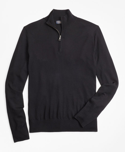Brooks Brothers Men BrooksTech™ Merino Wool Half-Zip Sweater