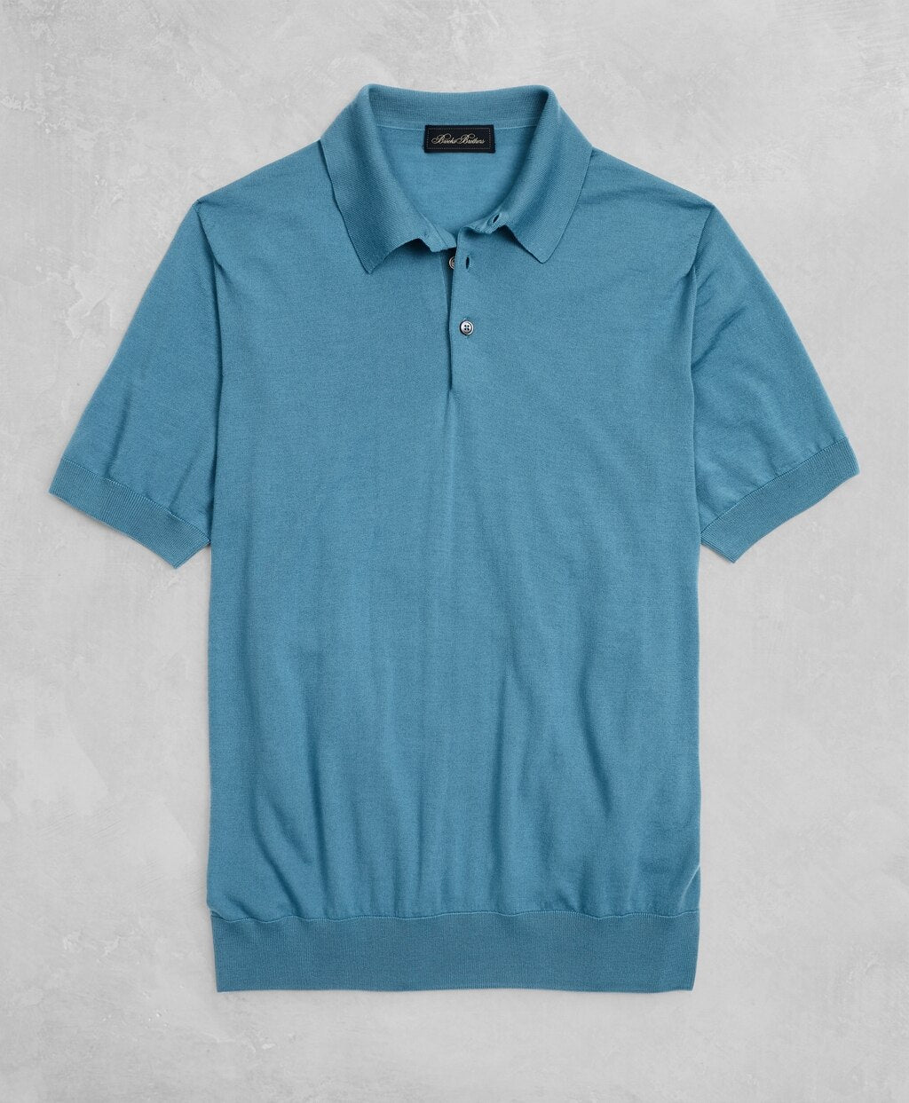 Brooks Brothers Men Golden Fleece® 3-D Knit Fine-Gauge Merino Short-Sleeve Polo