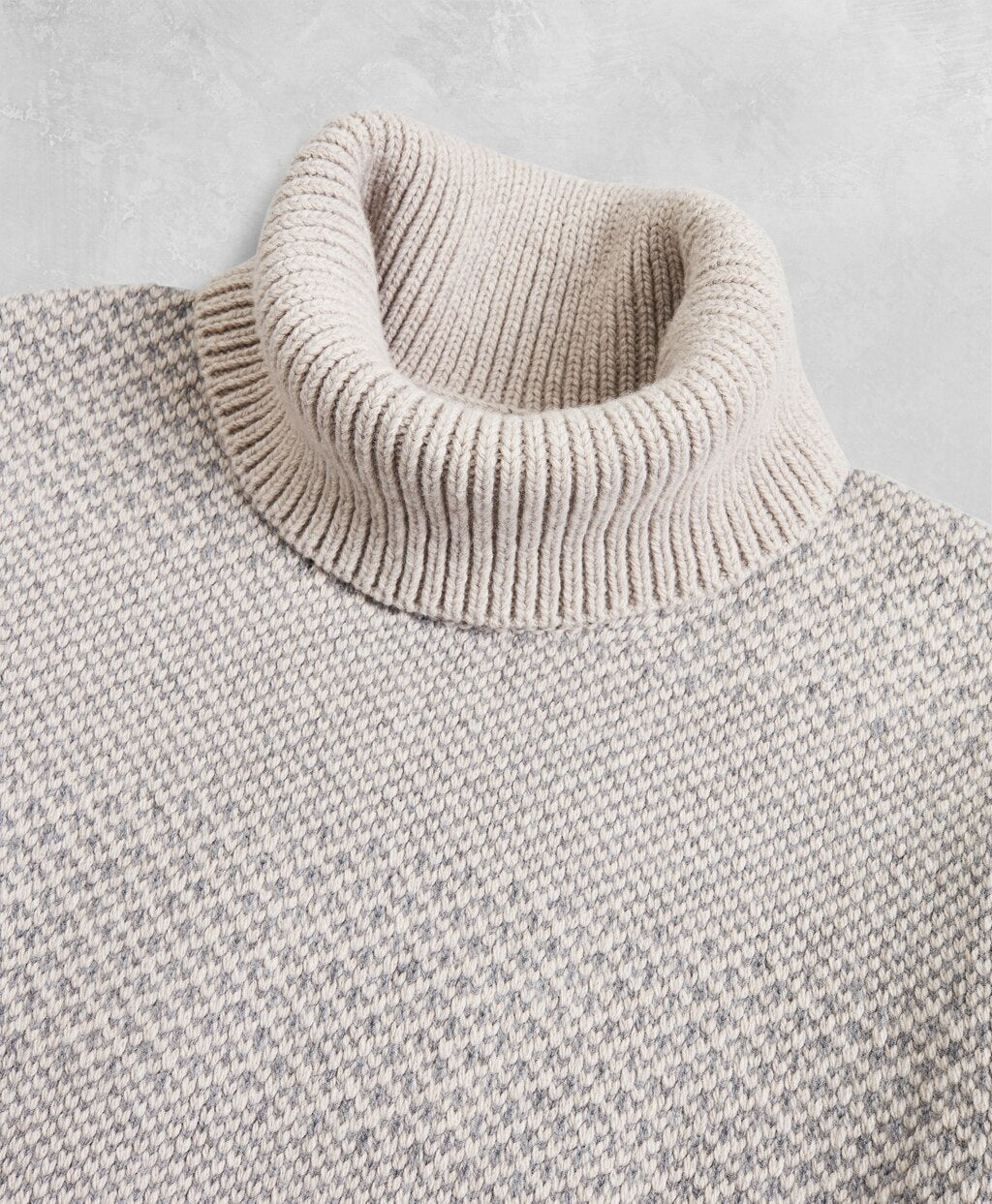 Brooks Brothers Men Golden Fleece® Wool-Cashmere Striped Turtleneck Sweater