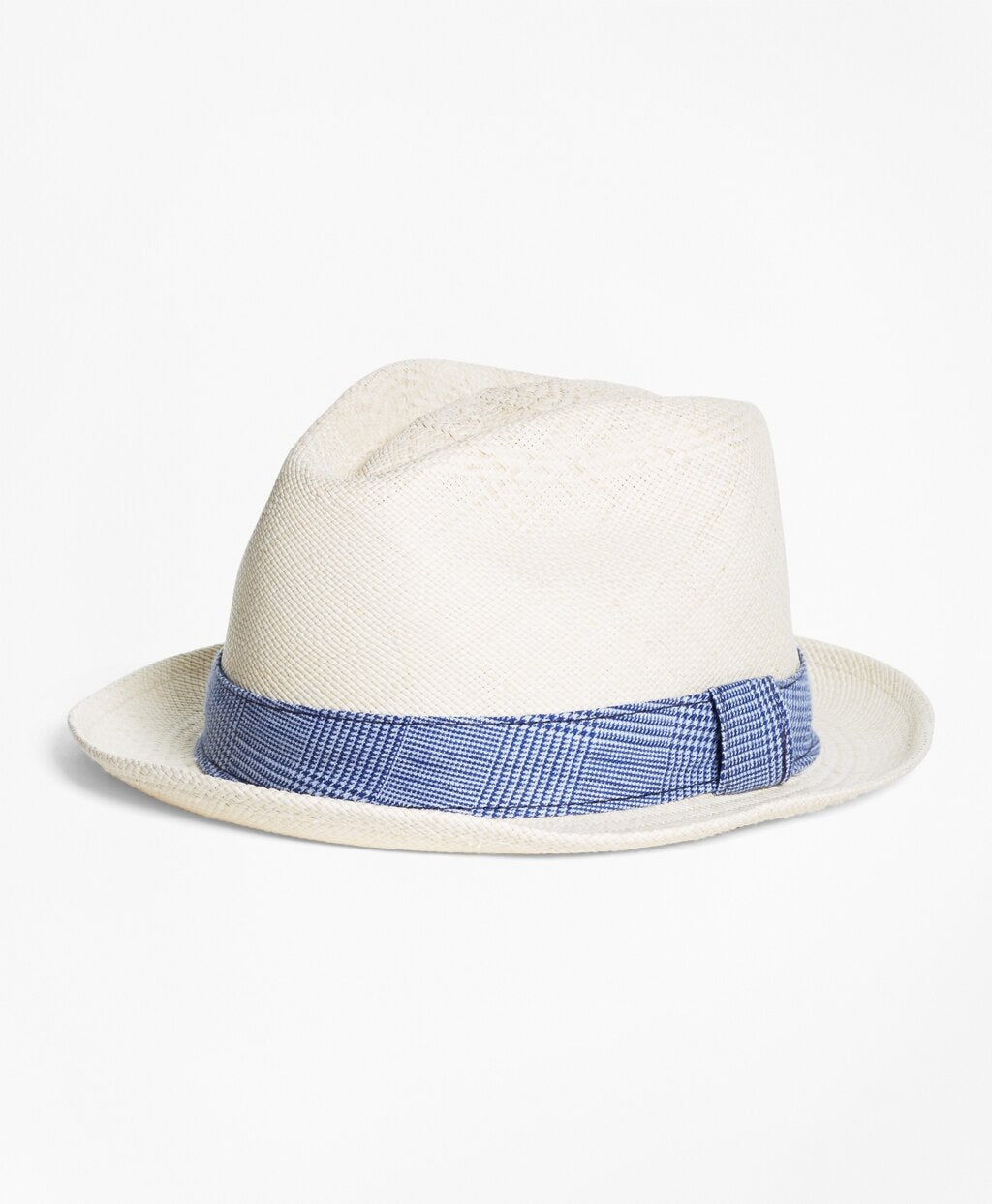Brooks Brothers Men Straw Block Hat