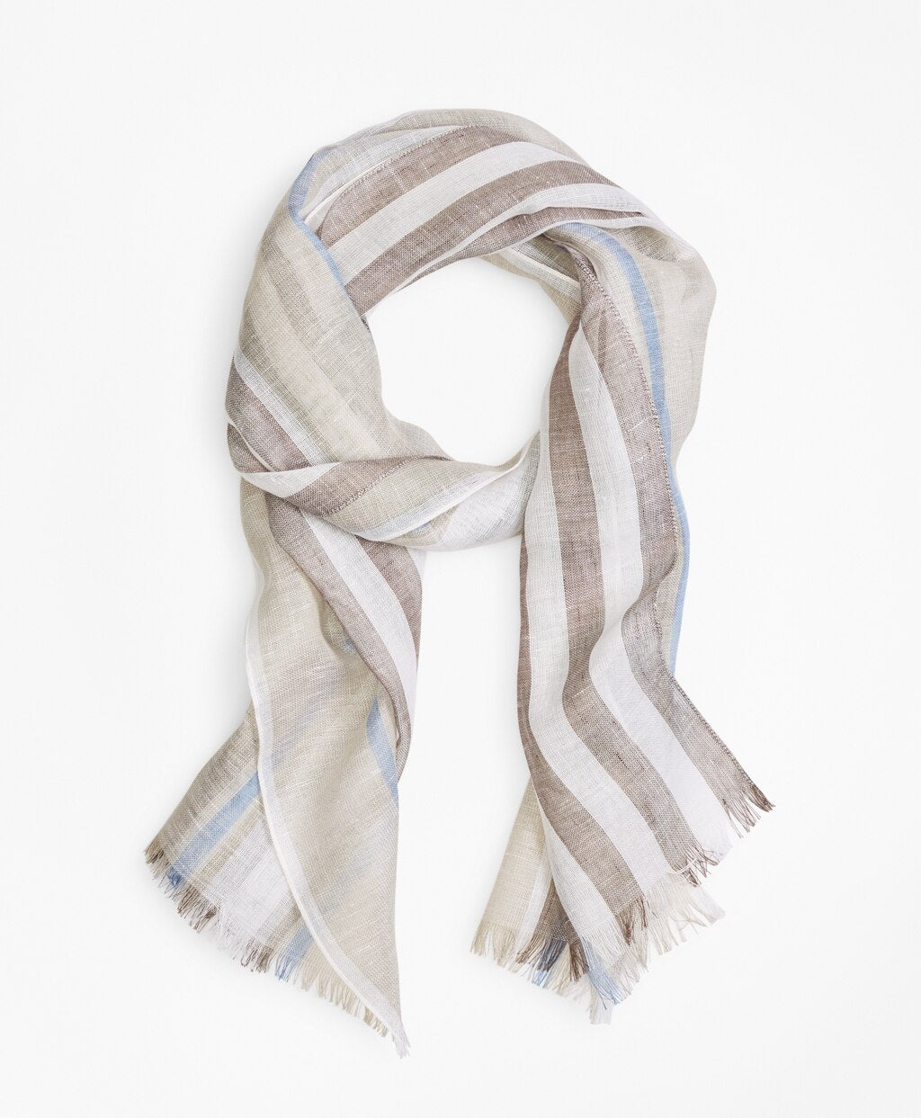 Brooks Brothers Men Tonal Stripe Scarf