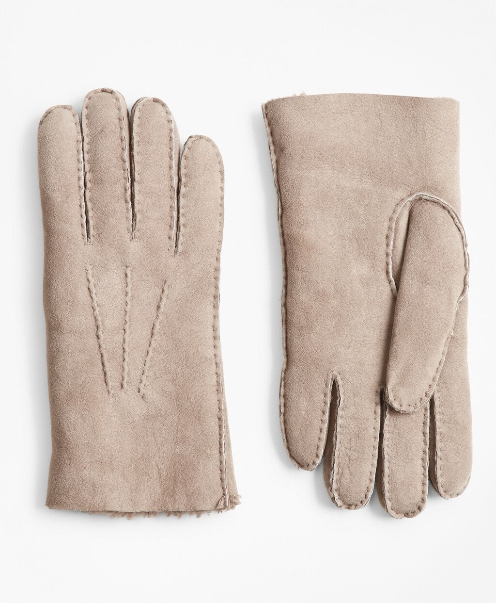 Brooks Brothers Men Shearling Gloves