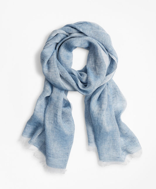 Brooks Brothers Men Linen Scarf