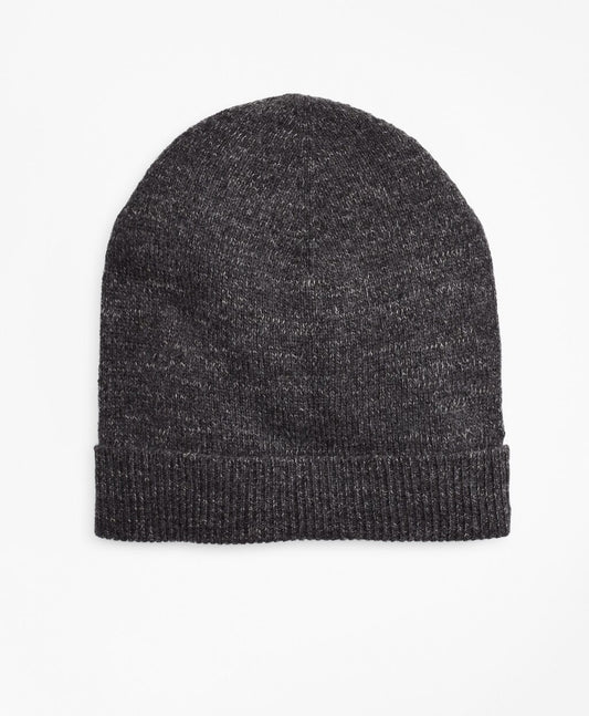 Brooks Brothers Men Ribbed Marled Wool Hat