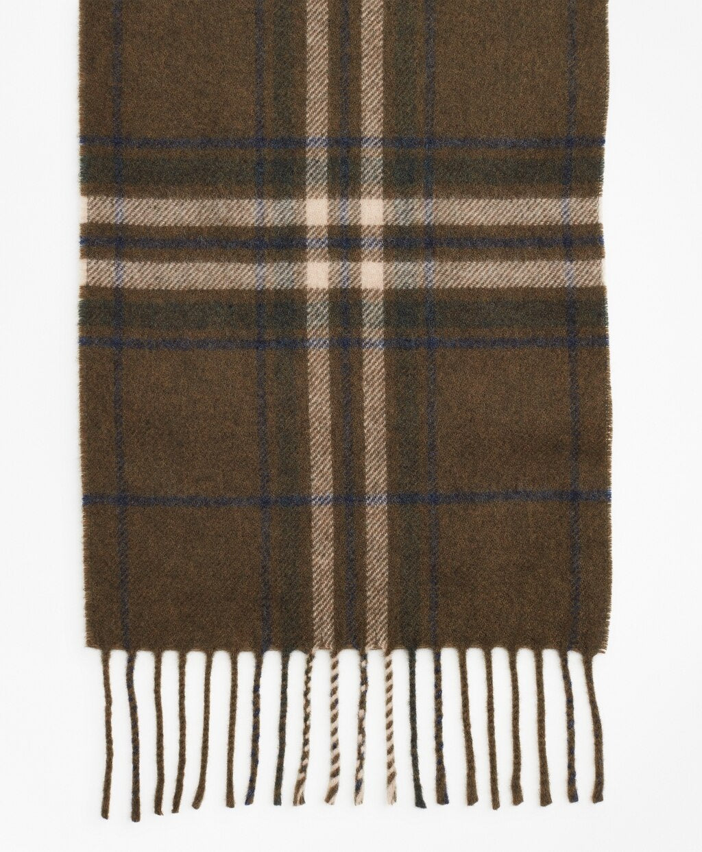 Brooks Brothers Men Wool Tartan Scarf