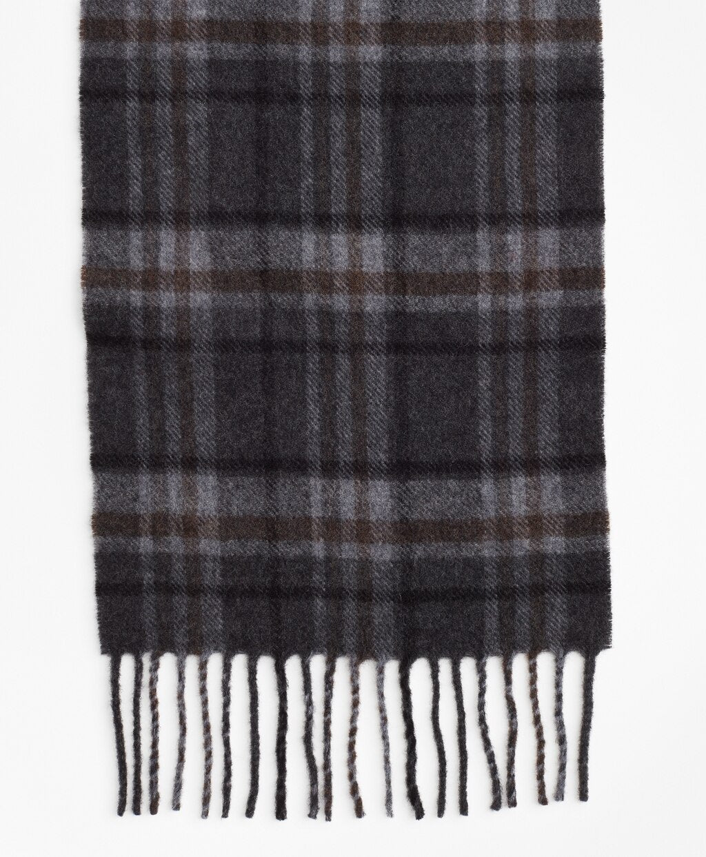 Brooks Brothers Men Wool Tartan Scarf