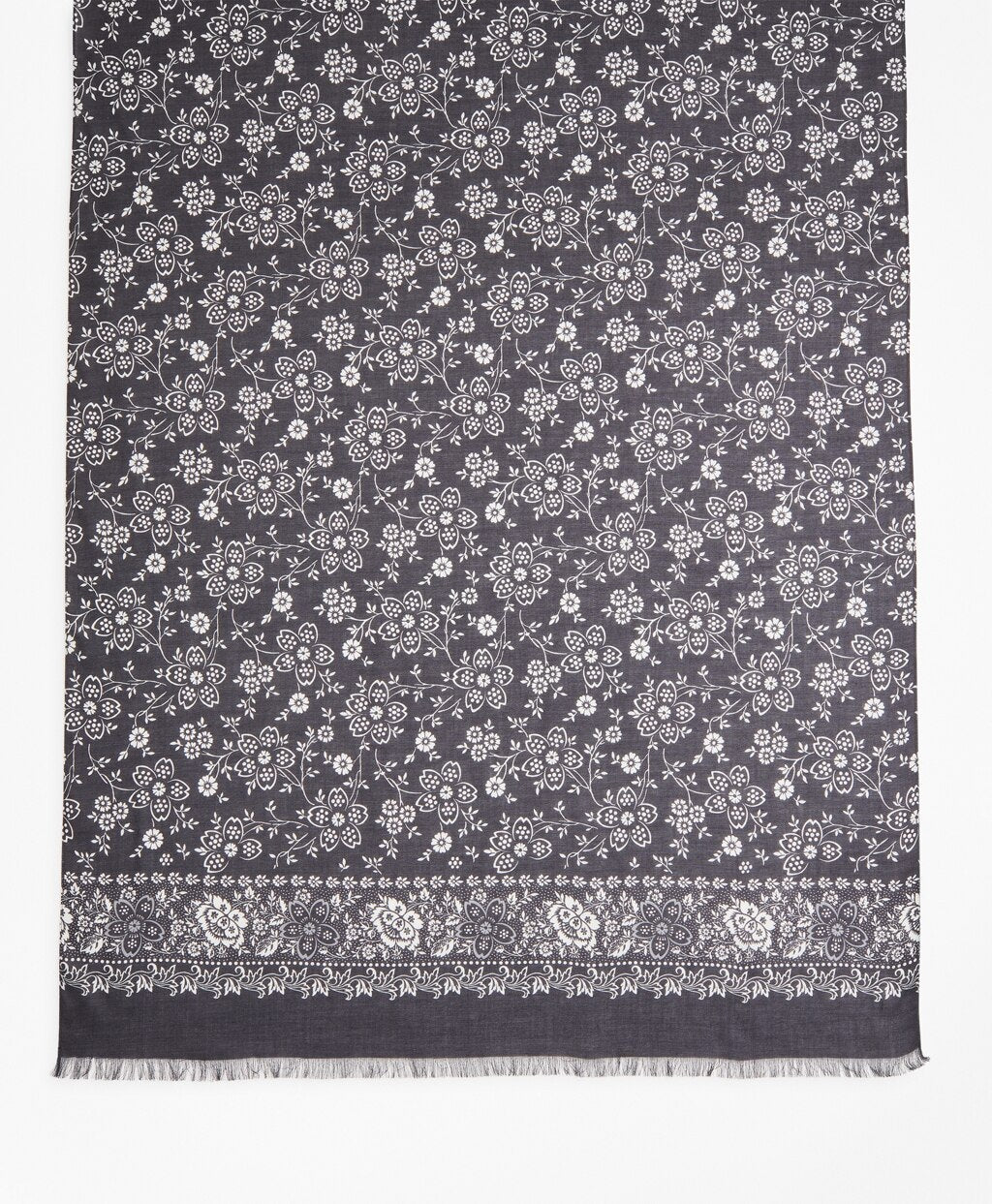 Brooks Brothers Men Floral Motif Scarf