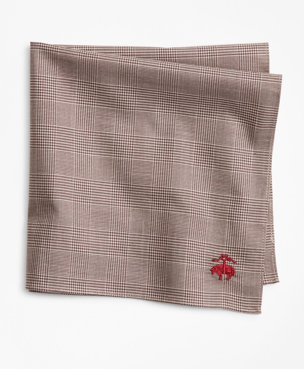 Brooks Brothers Men Glen Plaid Pocket Square