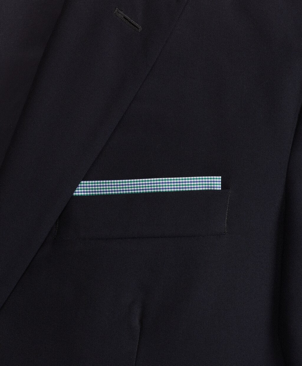 Brooks Brothers Men Two-Tone Gingham Pocket Square
