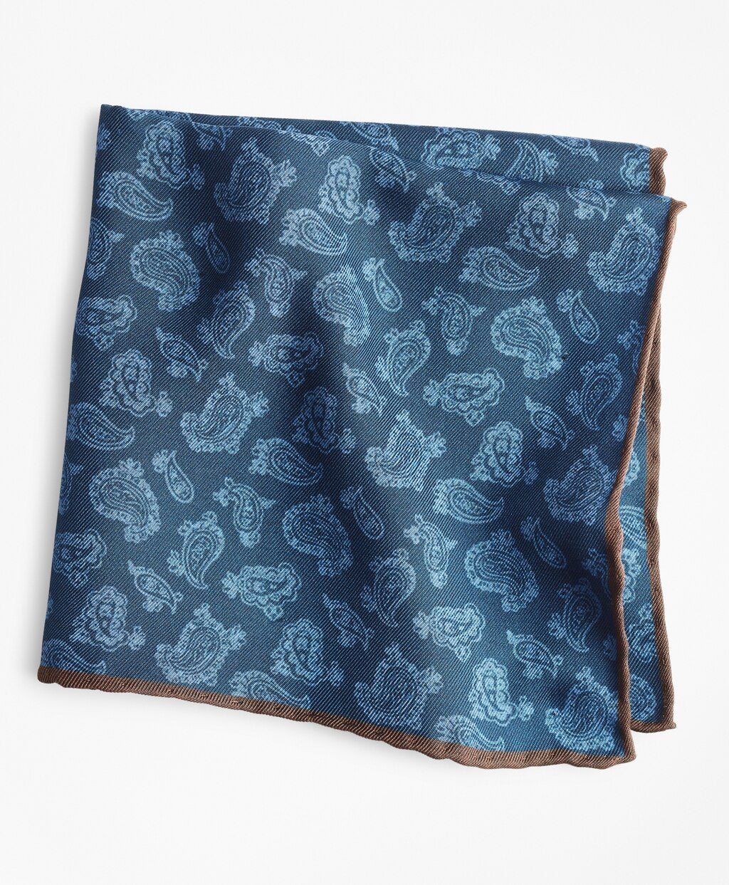 Brooks Brothers Men Tossed Pine Reversible Pocket Square