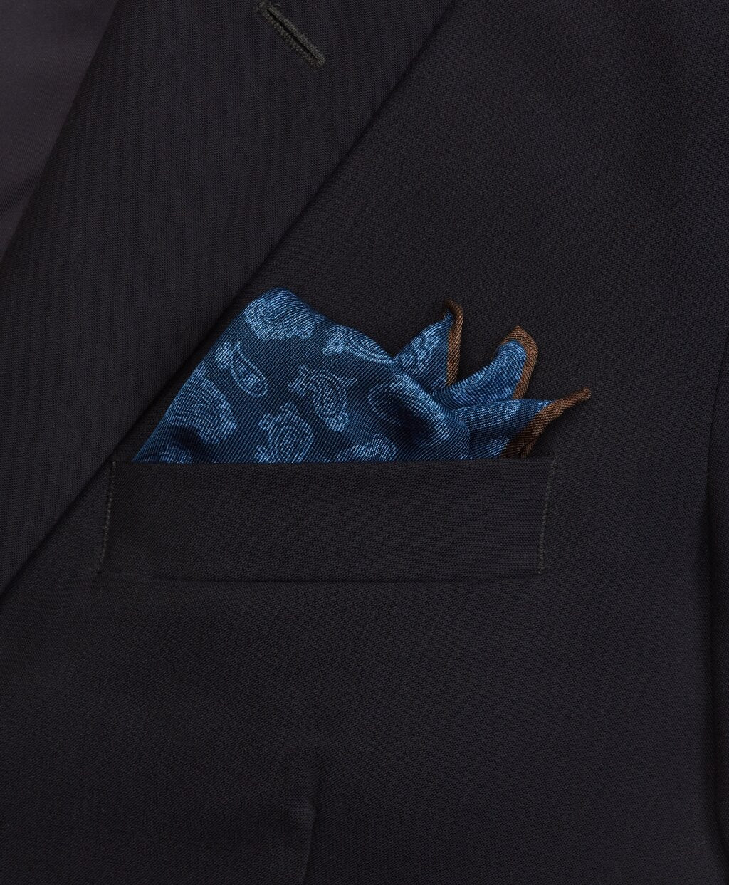 Brooks Brothers Men Tossed Pine Reversible Pocket Square