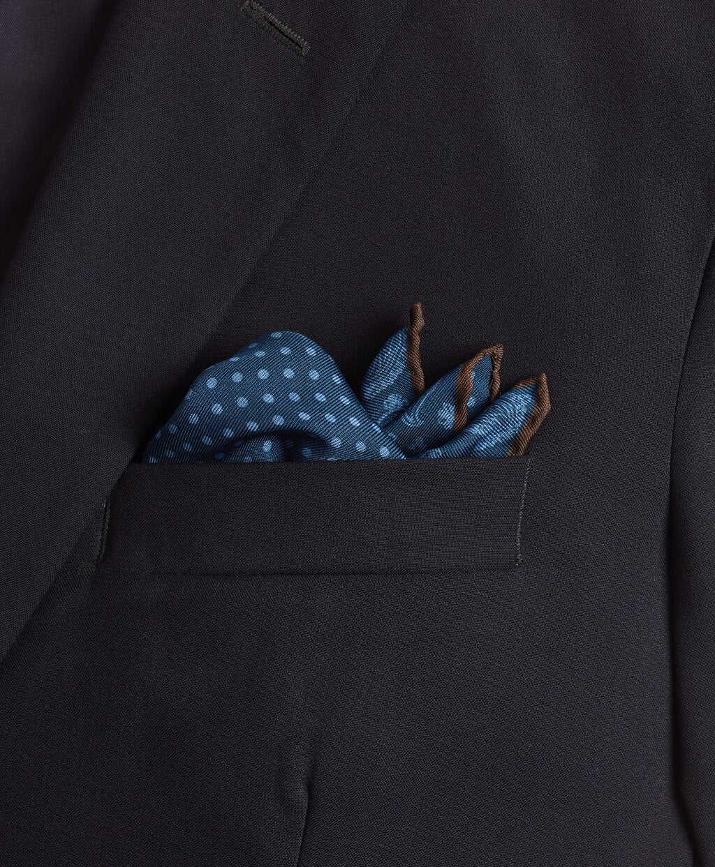 Brooks Brothers Men Tossed Pine Reversible Pocket Square