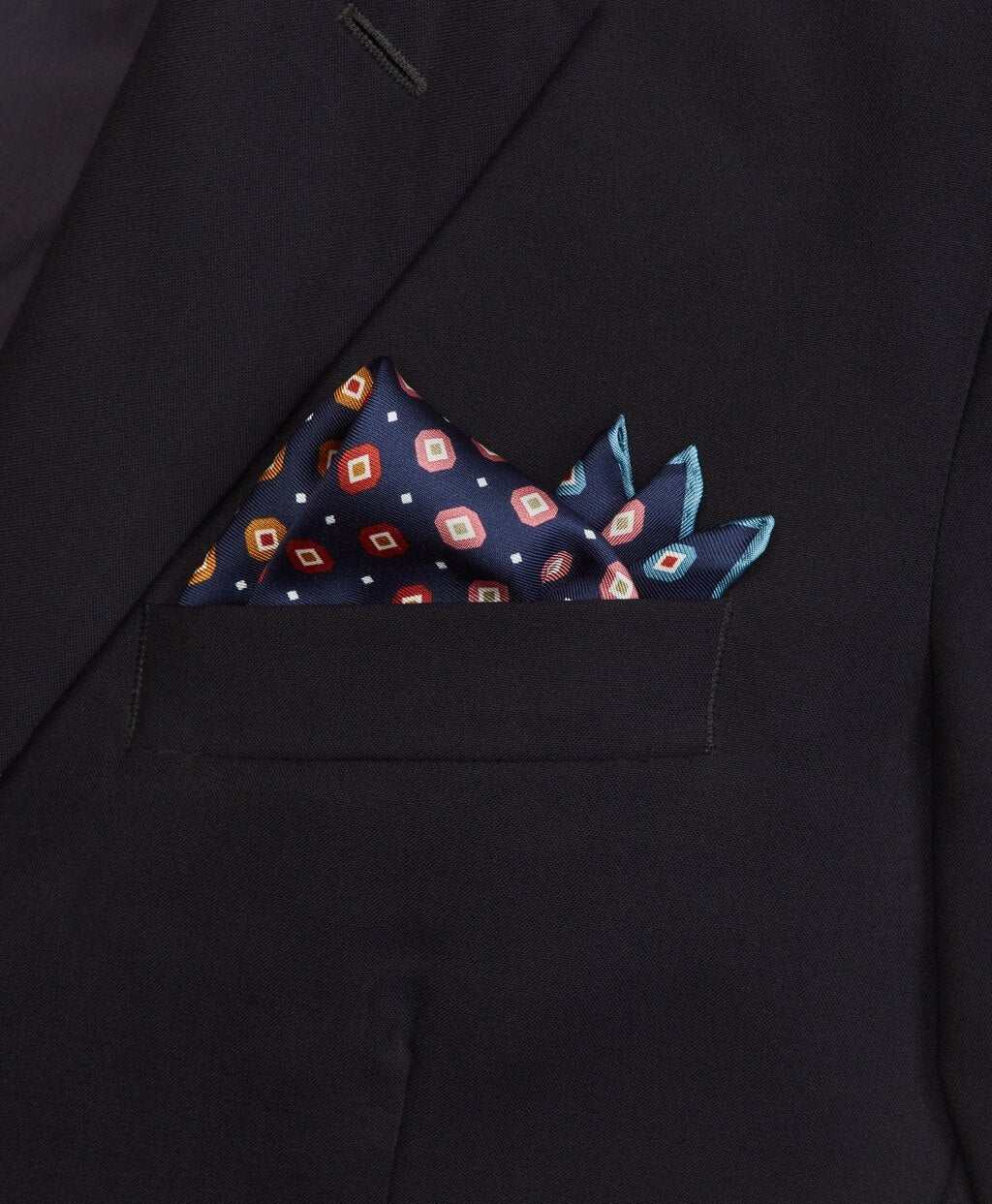 Brooks Brothers Men Block Neat Printed Pocket Square