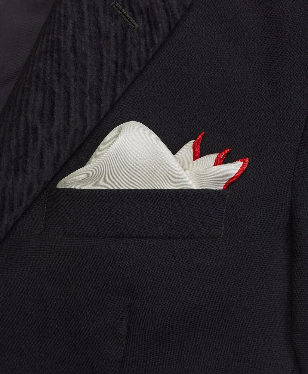 Brooks Brothers Men Edge Framed Pocket Square