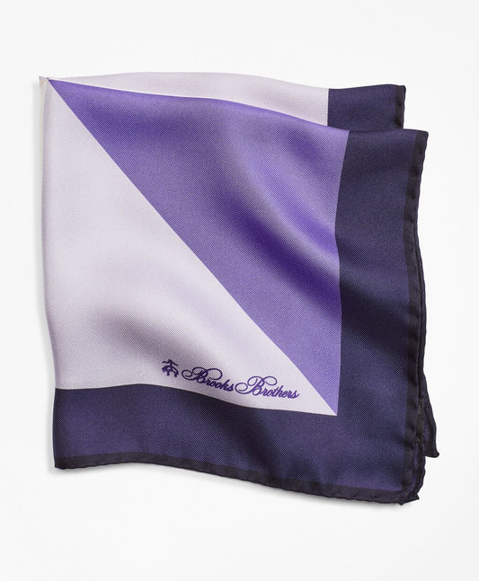 Brooks Brothers Men Color-Block Pocket Square