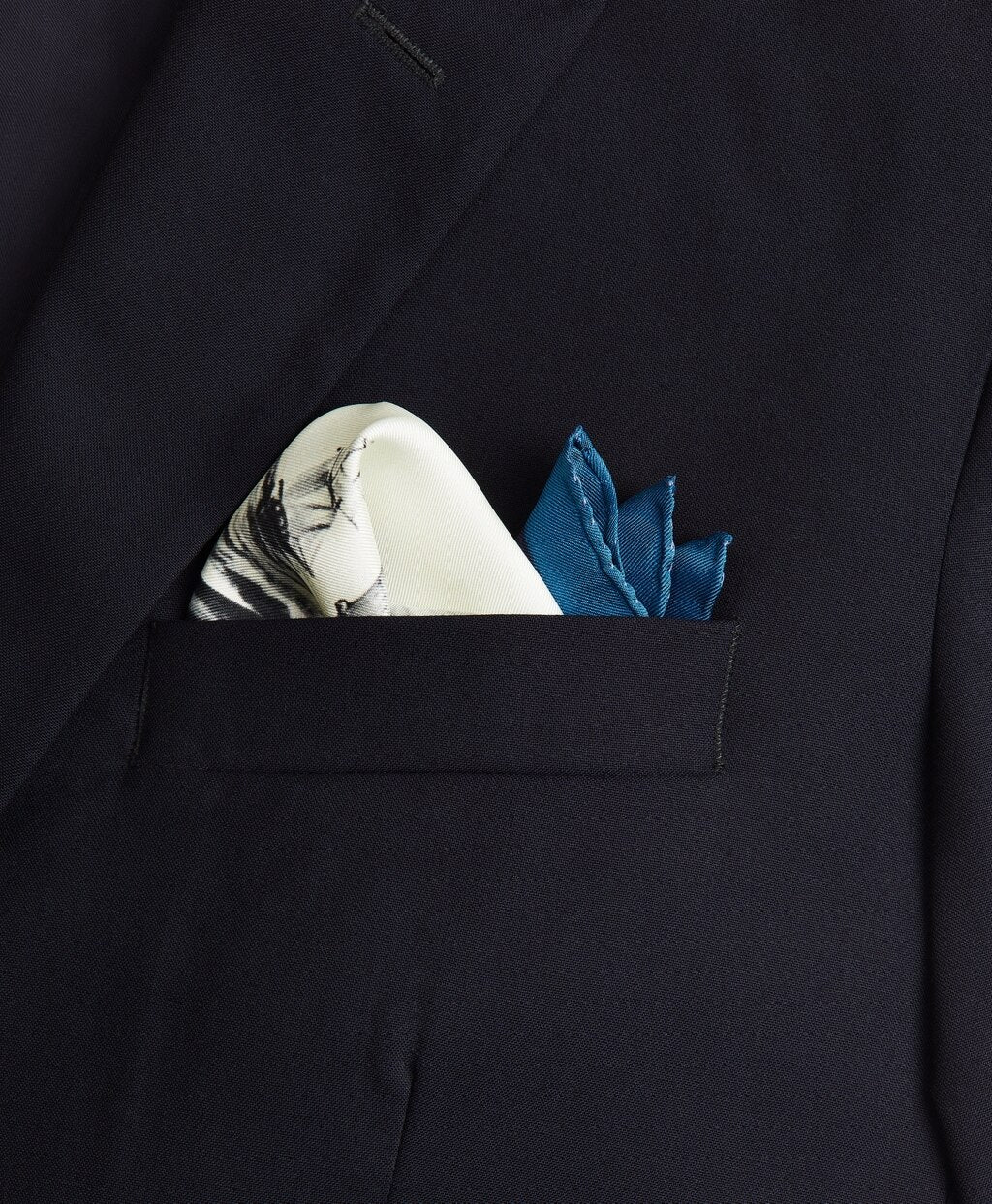 Brooks Brothers Men Limited Edition Archival Collection Spring 1977 Silk Pocket Square
