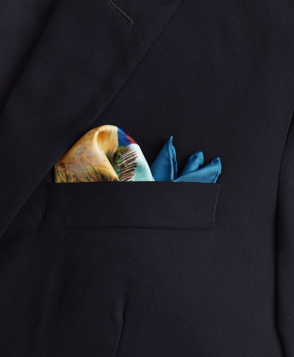 Brooks Brothers Men Limited Edition Archival Collection Spring 1981 Silk Pocket Square