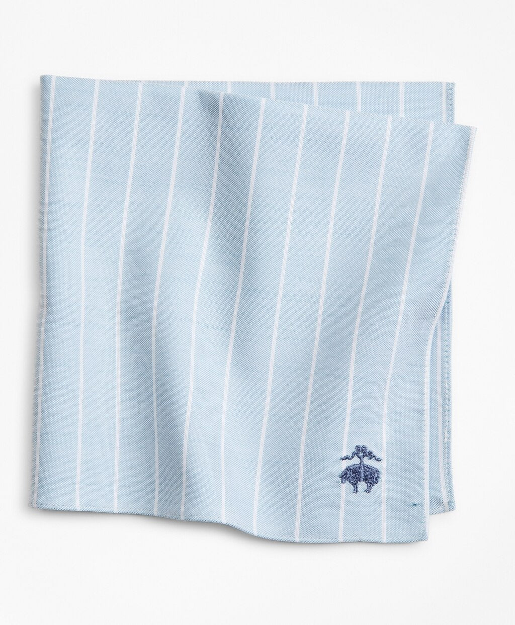 Brooks Brothers Men Stripe Pocket Square