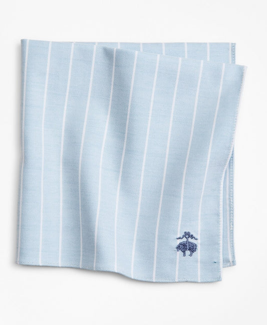 Brooks Brothers Men Stripe Pocket Square