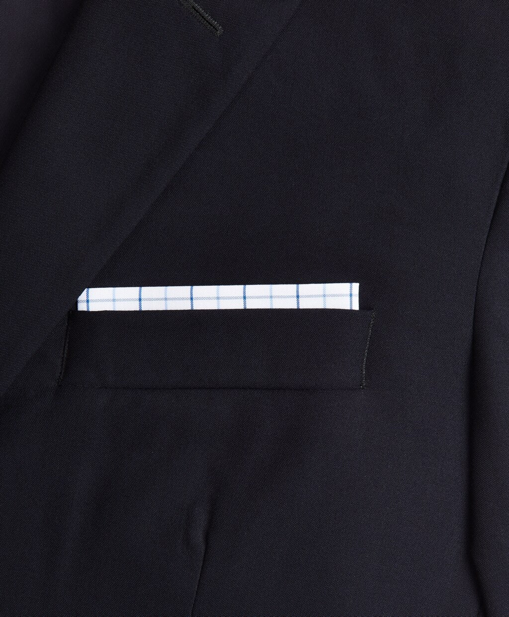 Brooks Brothers Men Windowpane Pocket Square