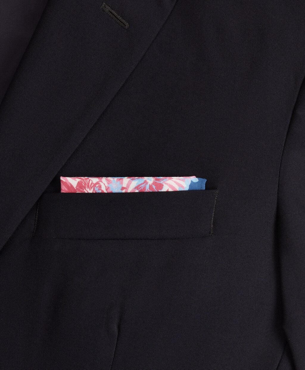 Brooks Brothers Men Tropical Print Pocket Square
