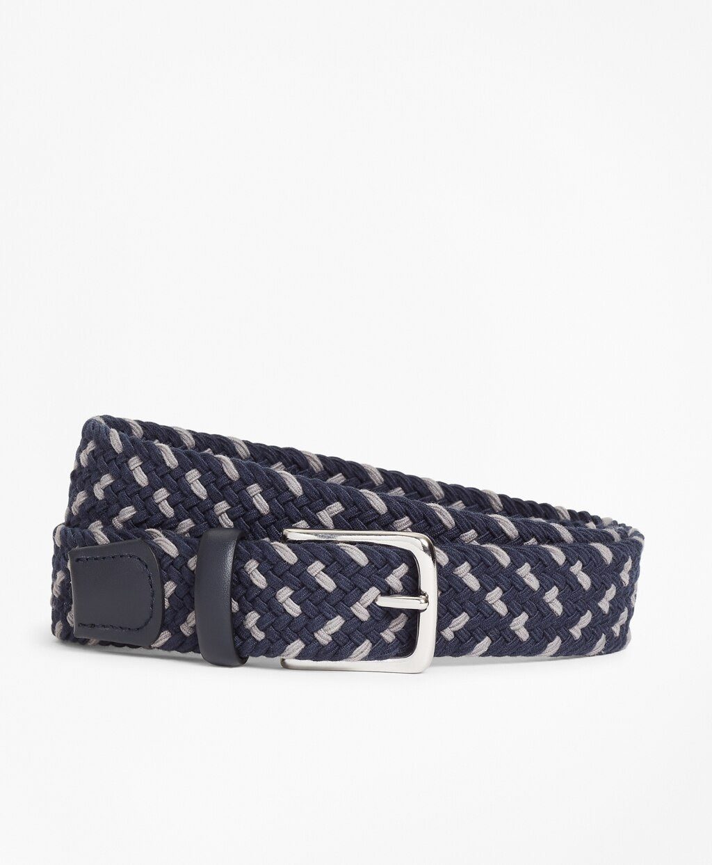 Brooks Brothers Men Braided Stretch Belt