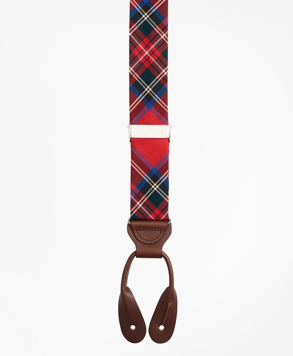 Brooks Brothers Men Royal Stewart Tartan Suspenders