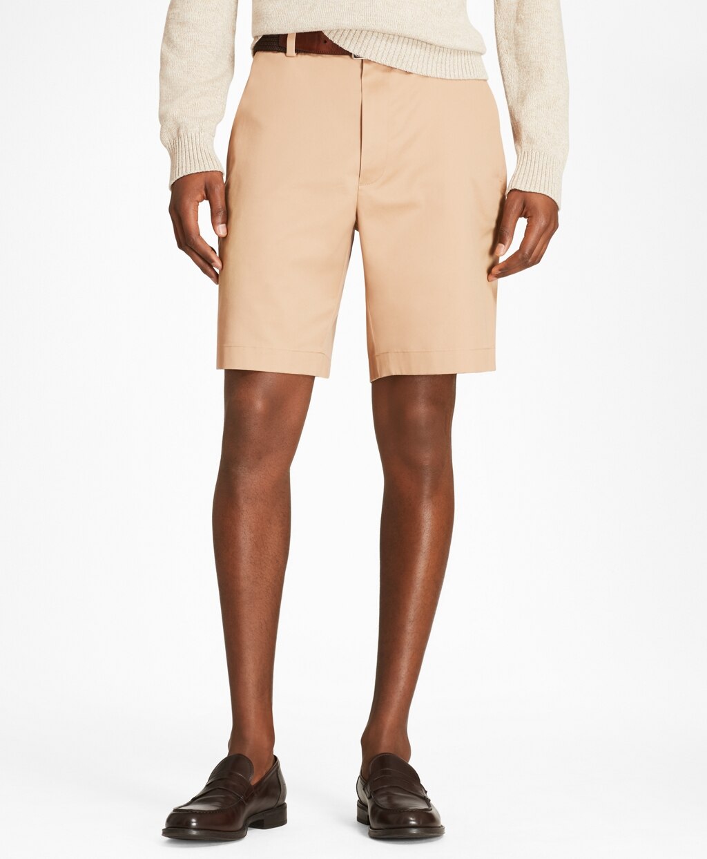 Brooks Brothers Men Flat Front Stretch Advantage Chino® Shorts
