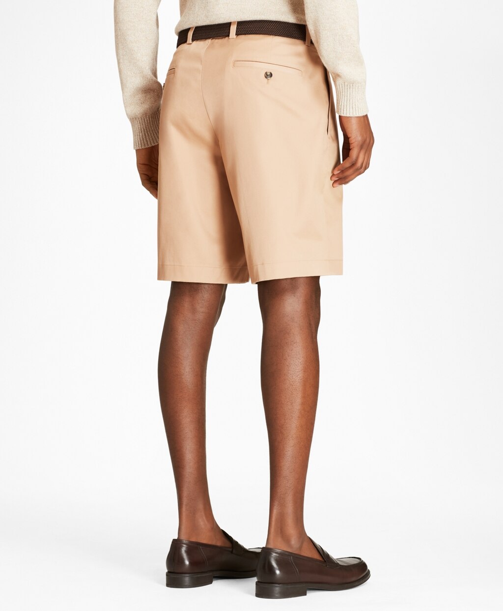 Brooks Brothers Men Flat Front Stretch Advantage Chino® Shorts