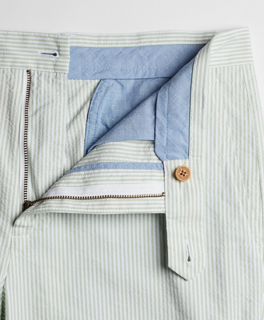 Brooks Brothers Men Stripe Seersucker Shorts