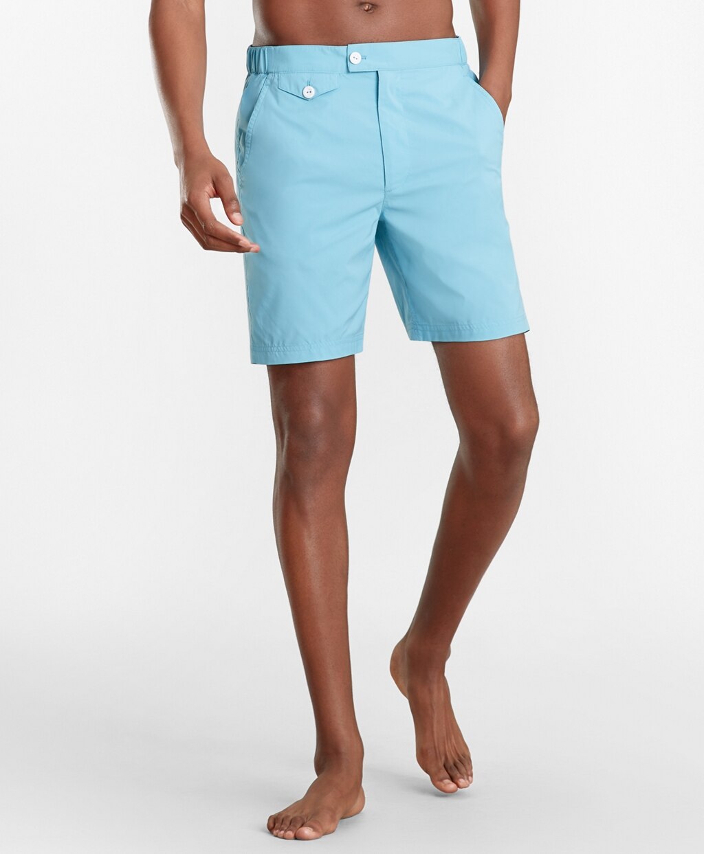 Brooks Brothers Men Newport 7" Swim Trunks