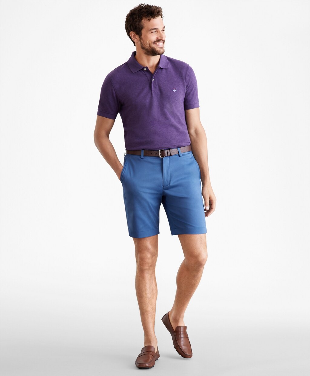 Brooks Brothers Men 9 " Tech Shorts