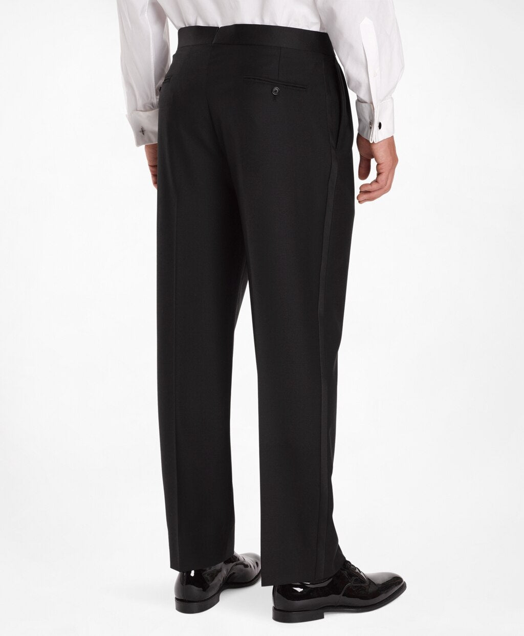 Brooks Brothers Men Madison Fit Golden Fleece® One-Button Peak Tuxedo