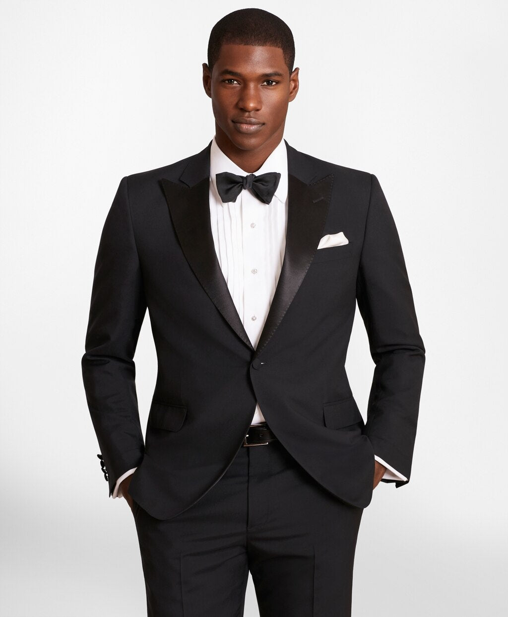 Brooks Brothers Men BrooksGate™ Regent-Fit Wool Tuxedo Jacket