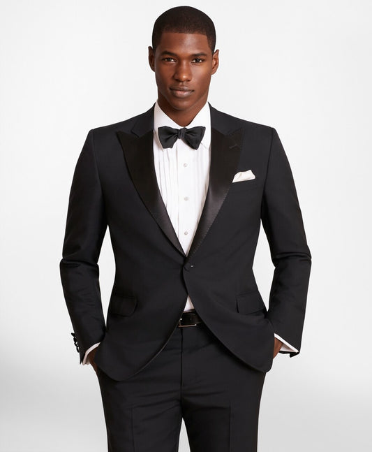 Brooks Brothers Men BrooksGate™ Regent-Fit Wool Tuxedo Jacket