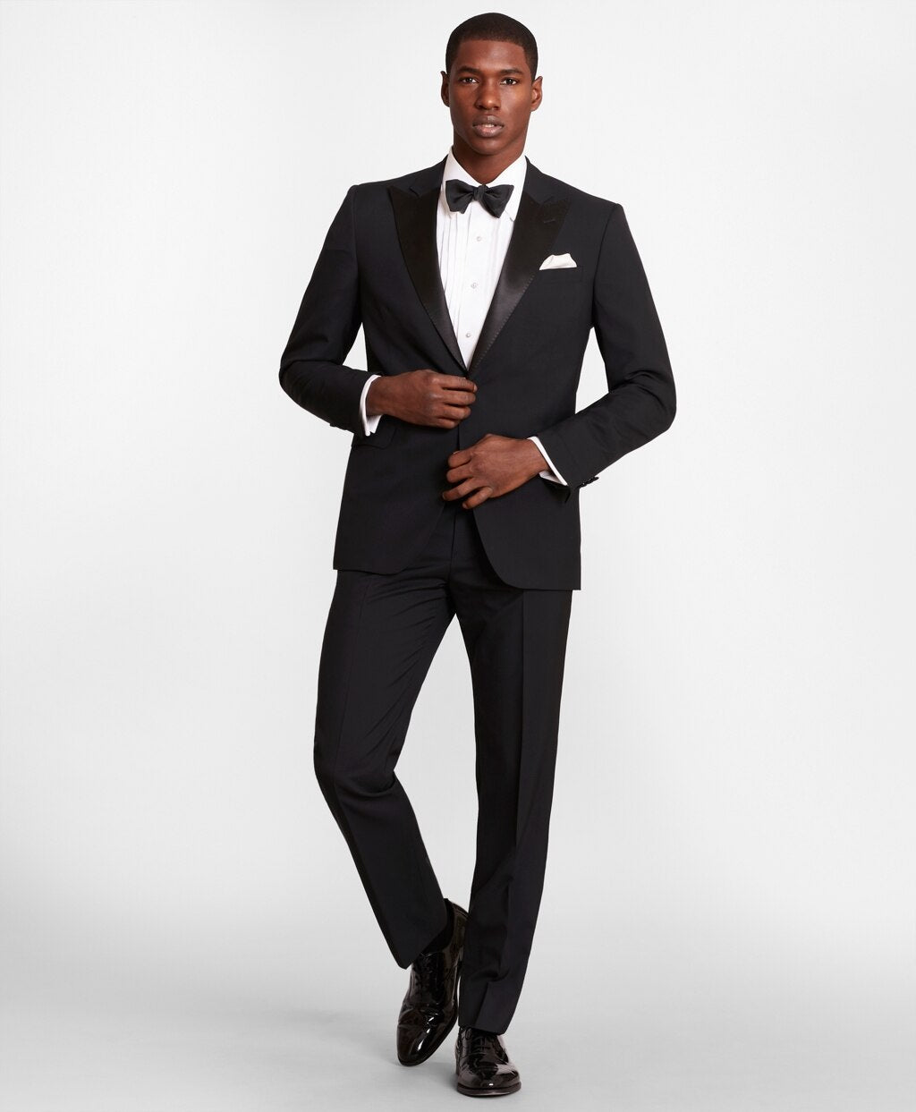Brooks Brothers Men BrooksGate™ Regent-Fit Wool Tuxedo Jacket
