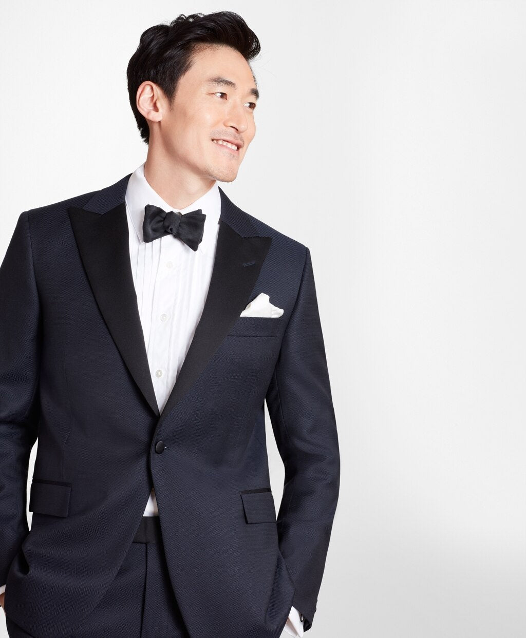 Brooks Brothers Men Regent Fit Small Dot 1818 Tuxedo